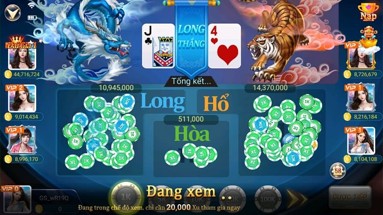 Rong ho co phai la tua game kiem tien don gian hay khong?