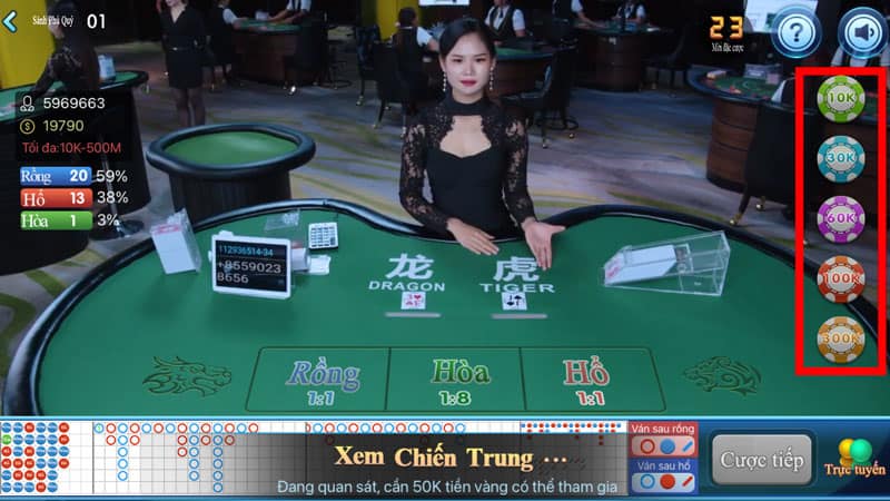 Cam nang choi Rong Ho cho nguoi moi de cai thien tot co hoi chien thang