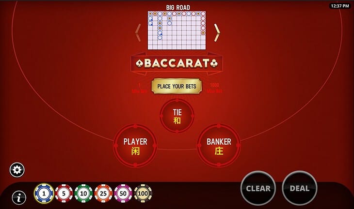 Chơi Baccarat như một chuyên gia nếu biết tới kinh nghiệm cá cược sau