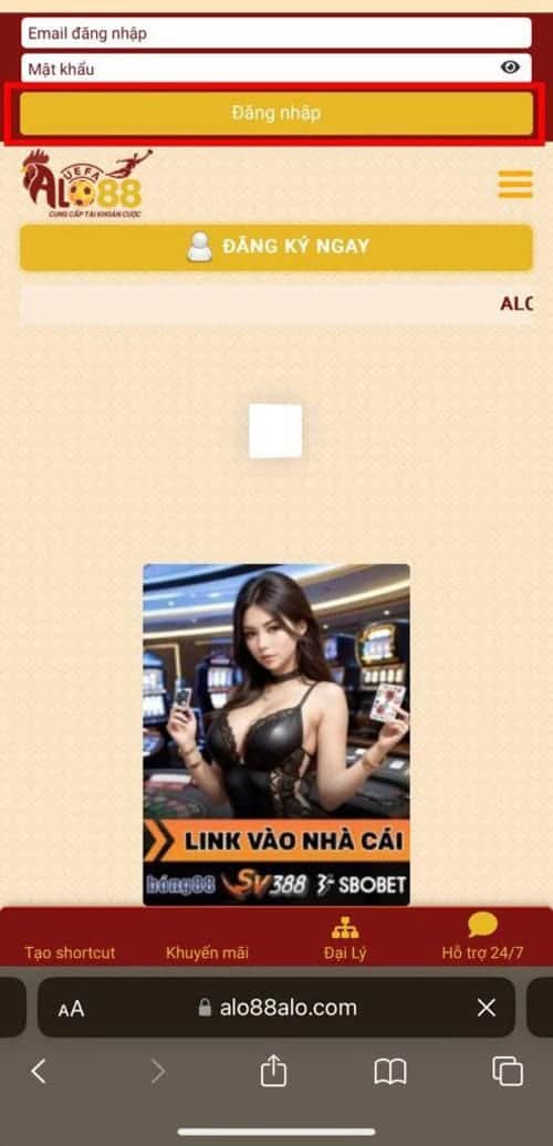 Hướng dẫn tạo Shortcut Bong88 trên IOS hình 2