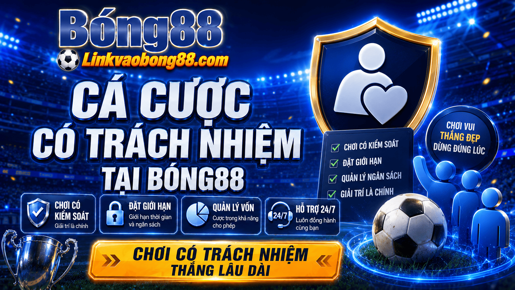 Cá cược có trách nhiệm tại Bong88