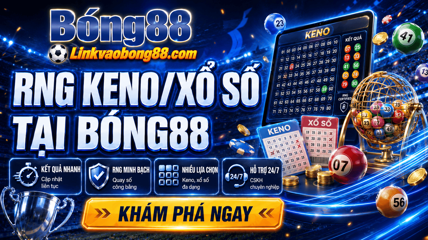 RNG Keno/Xổ số Bong88