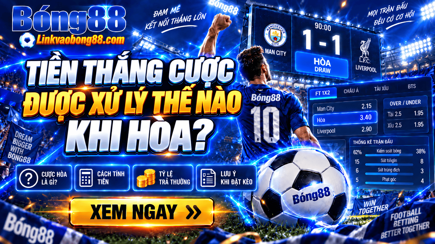 Tiền thắng cược được xử lý thế nào khi Hòa? Tiền thắng cược được xử lý thế nào khi Hòa?